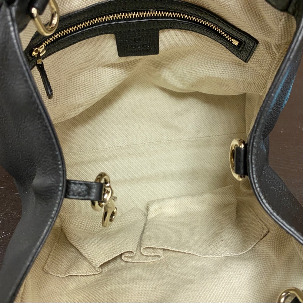 Gucci 336751 Small Soho Leather Shoulder Bag - Picture 6 of 15